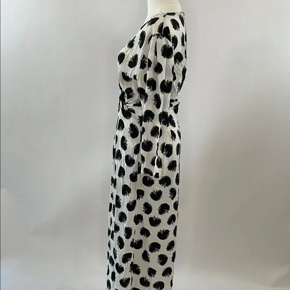 BOSS Danotta Palm Wrap Dress, US 4 - Picture 10 of 14